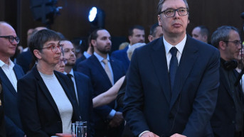 Aleksandar Vučić i Anke Konrad