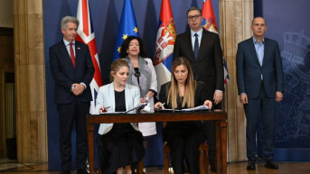 Aleksandar Vučić i Karen Pirs