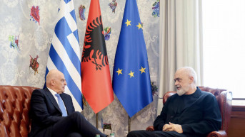 Nikos Dendijas i Edi Rama u Tirani