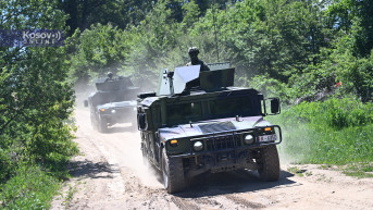 Vojna baza Debela glava - Hameri u patroli