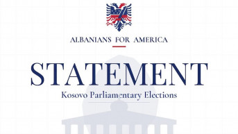 Albanci za Ameriku, saopštenje 