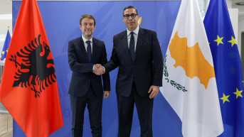Ferit Hodža i Konstantinos Kombos