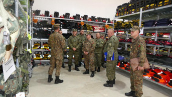 Poseta KBS Oružanim snagama Albanije