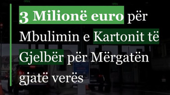 Vlada Kosova, troškovi za zelenu kartu