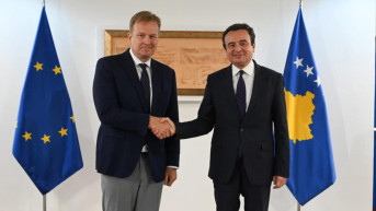 Aljbin Kurti i Peter Sorensen