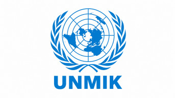 UNMIK logo na belom