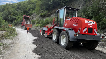 Radovi kod manastira Visoki Dečani