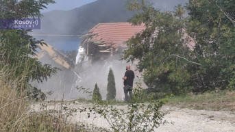 Rušenje motela Jezero