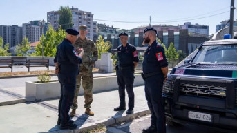 Čed Danijels posetio Kfor u Mitrovici