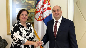 Kozarev sa ambasadorkom Grčke