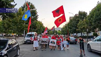 protest u Skadru zbog otvaranja konzulata Srbije