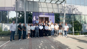 protest DPK ispred Vlade Kosova