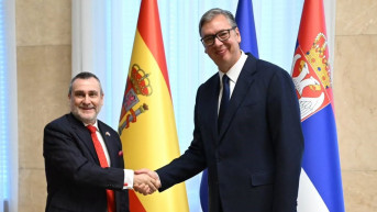 Aleksandar Vučić sa Huanom Hoseom Sansom Aparisijem
