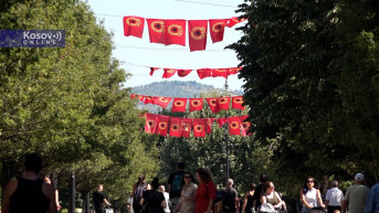 Zastave OVK u Prištini