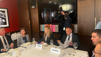 Nevena Jovanović na sastanku u Njujorku