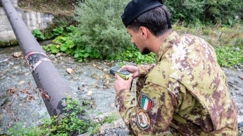 Italijanski inženjeri Kfora sprovode izviđanje infrastrukture u Dečanima 