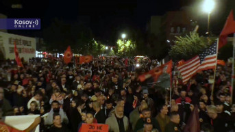 Protesti u Prištini zbog presude nekadašnjim liderima OVK, šesto veče