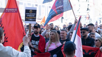 Protest zbog presude OVK u Gracu
