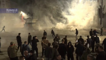 suzavac, sukob demonstranti, policija
