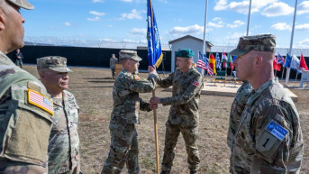 Ulutaš predsedavao ceremonijom primopredaje Regionalne komande Kfora Istok