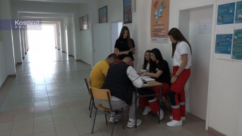 Akcija dobrovoljnog davanja krvi u Lešku