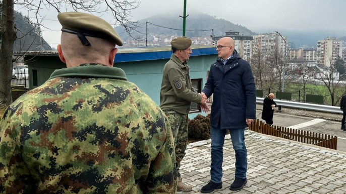 Pu U Raski Vucevic arrived in Raska, and was met by General Mojsilovic - Kosovo Online