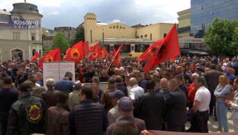 Protest OVK u Prištini