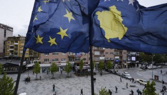 zastave Kosova i EU