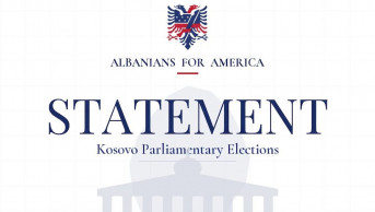 Albanci za Ameriku, saopštenje 