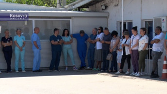 Zdravstveni radnici protest