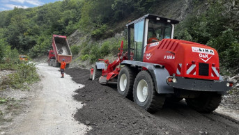 Radovi kod manastira Visoki Dečani