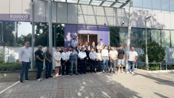 protest DPK ispred Vlade Kosova