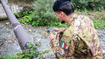 Italijanski inženjeri Kfora sprovode izviđanje infrastrukture u Dečanima 