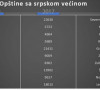 Tabela ukupnog broja birača u opštinama sa srpskom većinom