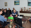 Aleksandar Spirić sa studentima Prištinskog univerziteta