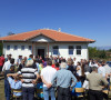 Predstavnici Srpske liste sa Srbima u selu Vidanje