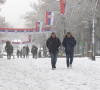 Sneg u Severnoj Mitrovici