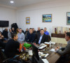 Sportski radnici sa predsednikom Aleksandrom Spirićem