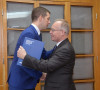 Direktor Kancelarije za Kosovo i Metohiju Marko Ðuric sa sefom Misije OEBS na Kosovu Janom Bratuom