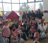 Članovi "Miholjskog zbora" u vrtiću u Ugljaru