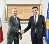 Aljbin Kurti sa italijanskim ambasadorom