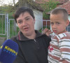 Milica Apostolović sa sinom