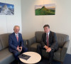 Skender Hiseni i Miroslav Lajčak 