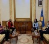 Vjosa osmani na sastanku sa predstavnicima Sindikata kosovkse policije