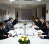 Lajčak sa liderima stranaka