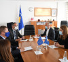 Tomaš Suniog na sastanku sa ministarkom Hikmete Bajrami