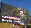 Bilbord - "Gent Cakaj čast Preševa"