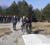 Polaganje venaca na Partizanskom brdu