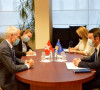 Seljim Seljimi na sastanku sa amabasadorom Švajcarske