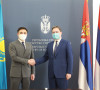 Nikola Selaković sa ambasadorom Kazahstana